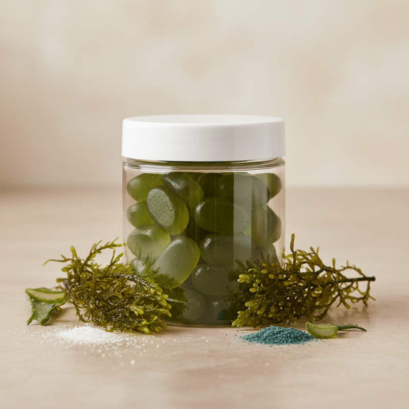 Aelora Care sea moss gummies bottle